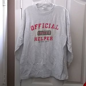 FINAL MARKDOWN Cotton Heritage "Official Santa's Helper" (L)